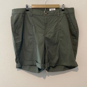 Style & Co Roll Tab Bermuda Short Mid Rise
